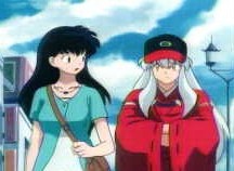 "Lets go to tombola" ,says Kagome